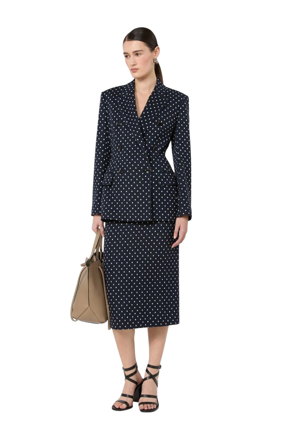 Юбка ADATTI из смесовой шерсти|Основной цвет:Синий Женский Max Mara Юбка ADATTI из смесовой шерсти (цвет ), артикул 2621776031 | Фото 2