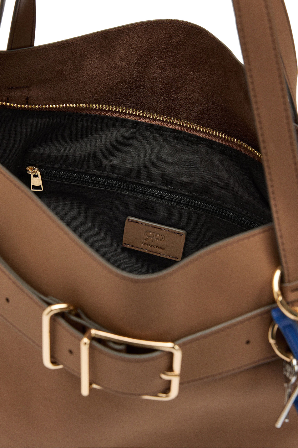 Женский Parfois Сумка-шопер с подвеской (цвет ), артикул 241810 | Фото 3