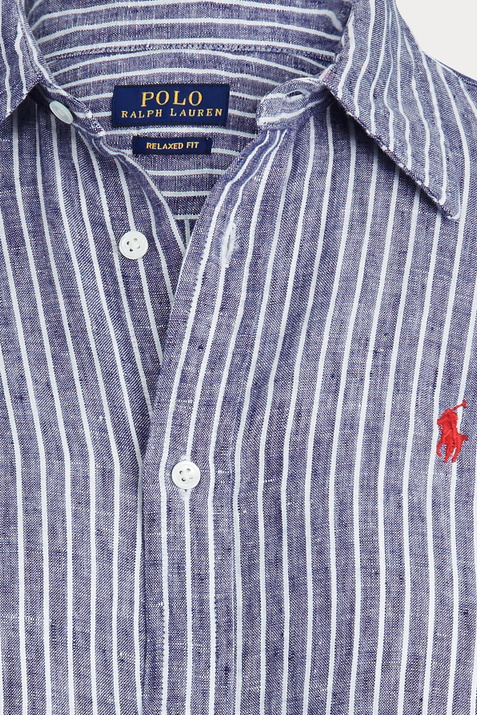 Polo Ralph Lauren Рубашка из натурального льна ( цвет), артикул 211780668003 | Фото 6