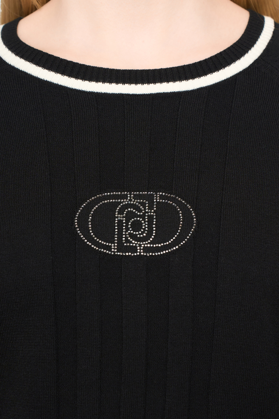Женский Liu Jo Джемпер со стразами (цвет ), артикул TF5078MS63L | Фото 6