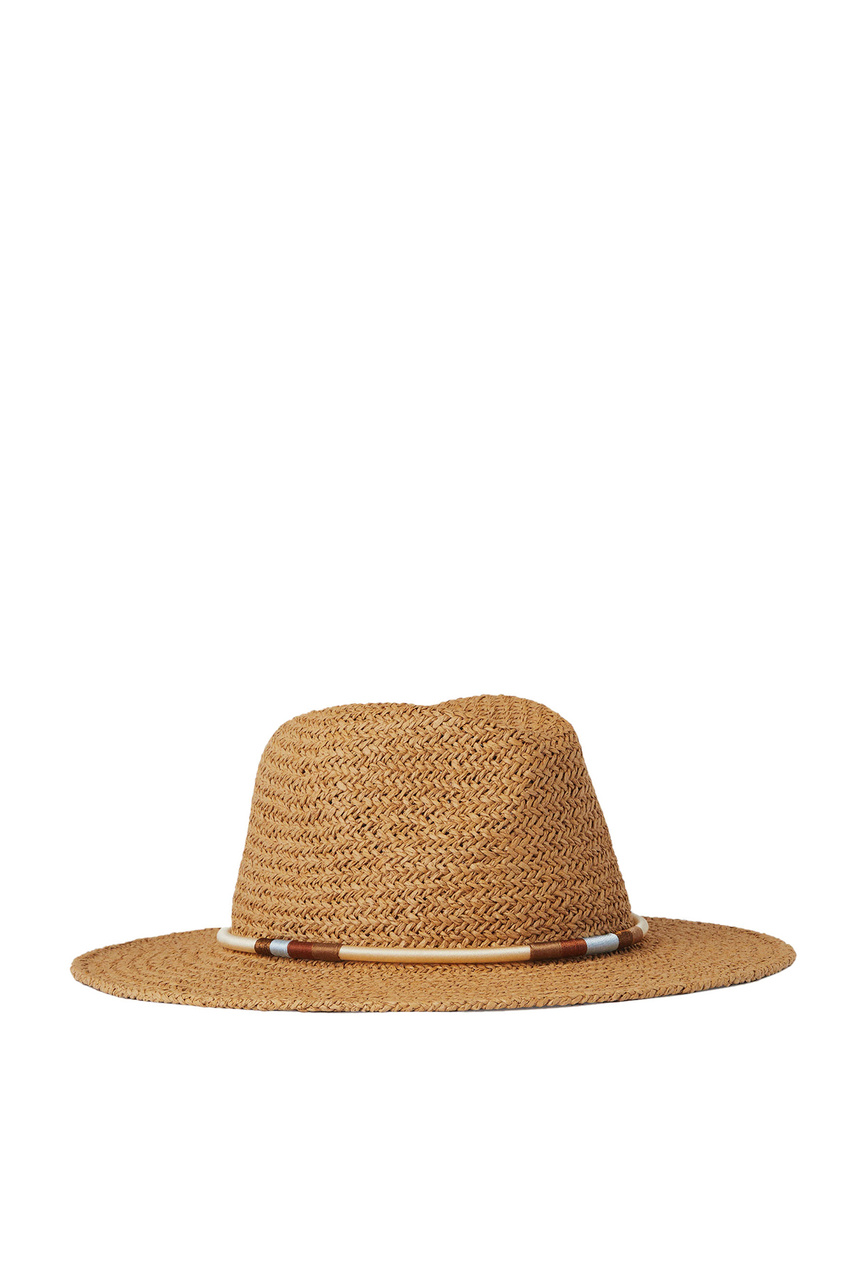 Шляпа соломенная|Основной цвет:Коричневый|Артикул:217565 | Фото 1