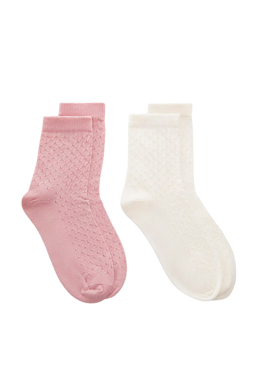 Носки MERCE1 в комплекте из 2 пар|Основной цвет:Разноцветный|Артикул:67044072 | Фото 1
