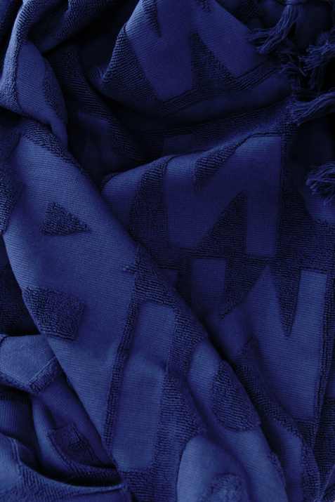 Emporio Armani Полотенце из натурального хлопка с кисточками ( цвет), артикул 231762-3R452 | Фото 2