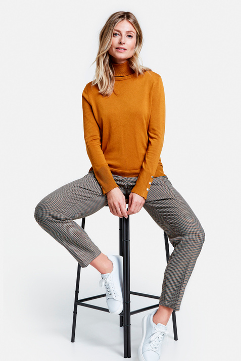 Gerry Weber Водолазка из смесовой вискозы ( цвет), артикул 471031-35703 | Фото 3