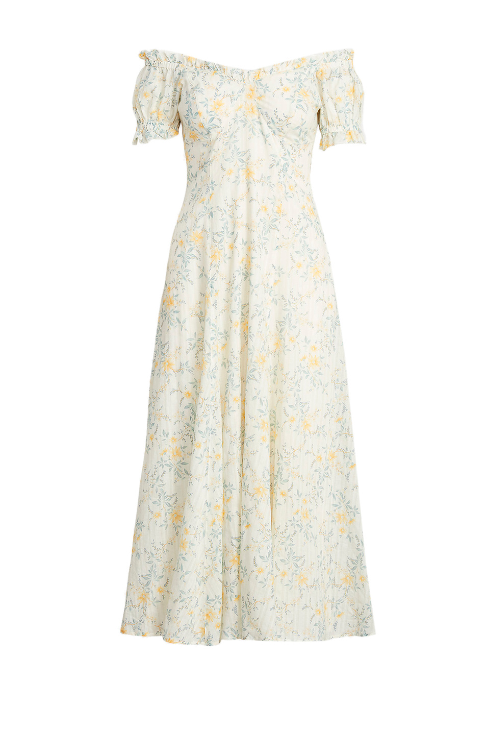 Polo Ralph Lauren Платье с открытыми плечами и цветочным принтом (цвет ), артикул 211876952001 | Фото 1