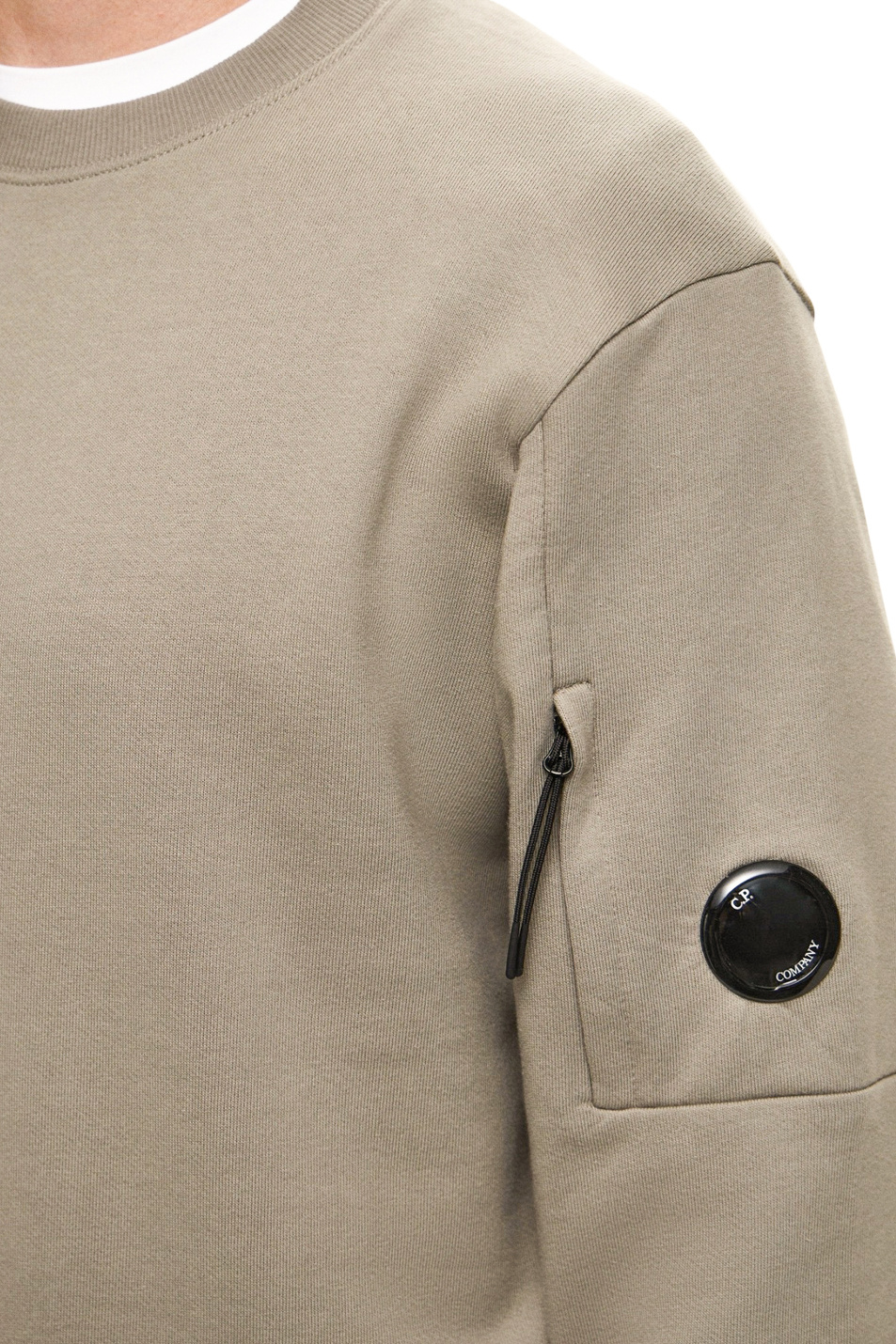 Мужской C.P. Company Свитшот из хлопка (цвет ), артикул 19CMSS713A005086W | Фото 6