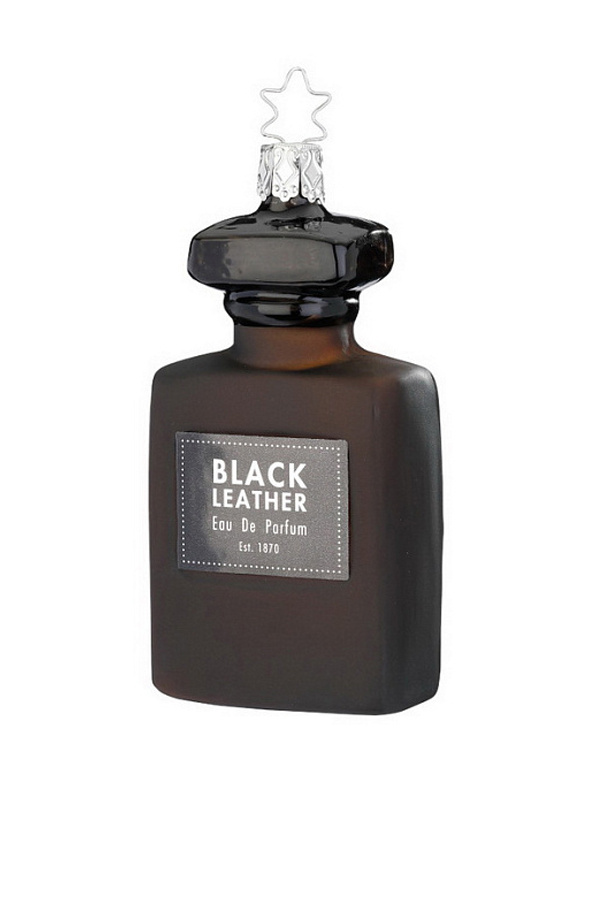 Елочная игрушка "Парфюм для него", 10 см|Основной цвет:Черный Не имеет пола Inge's Christmas Елочная игрушка "Парфюм для него", 10 см (цвет ), артикул 10172S022 | Фото 1