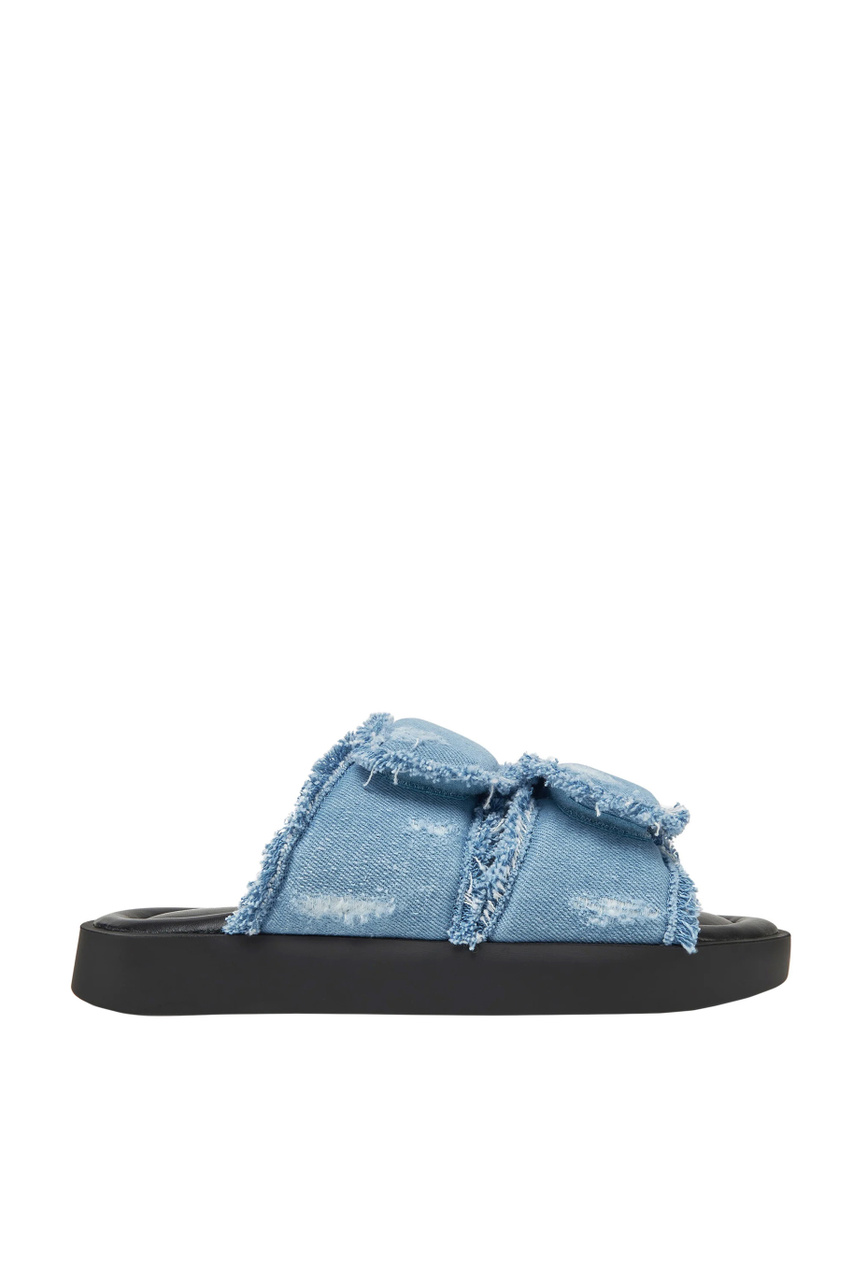 Шлепанцы CLASSIC JEANS VELCRO|Основной цвет:Голубой|Артикул:70104-143 | Фото 1