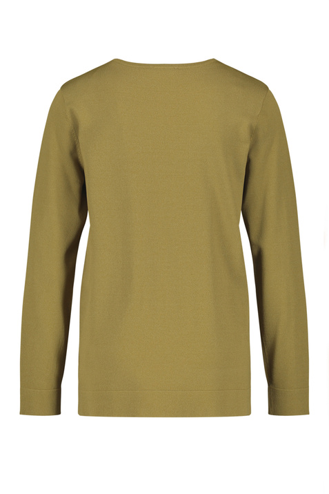 Gerry Weber Пуловер с V-образным вырезом из смесовой вискозы ( цвет), артикул 571026-35709 | Фото 2