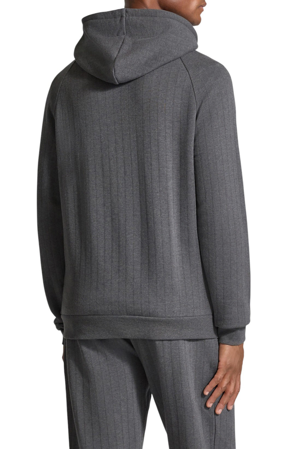 Толстовка Heritage|Основной цвет:Серый Мужской BOSS Толстовка Heritage (цвет ), артикул 50548390 | Фото 5