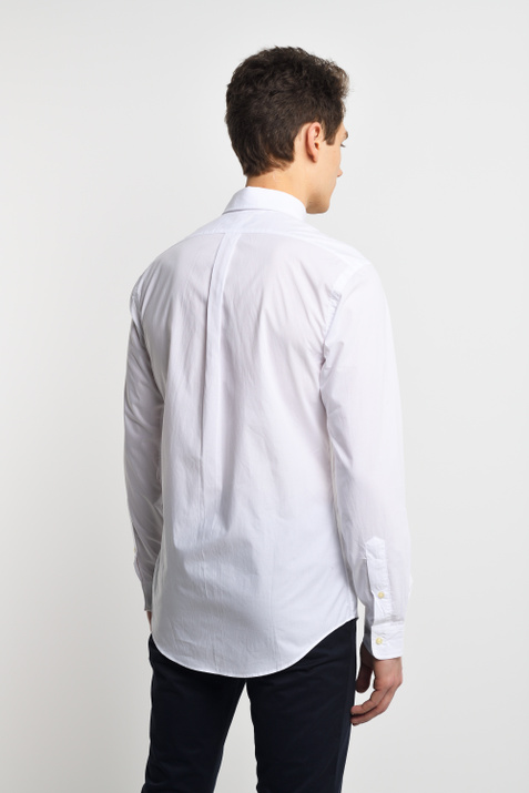 Polo Ralph Lauren Рубашка из натурального хлопка (Белый цвет), артикул 710705269002 | Фото 5