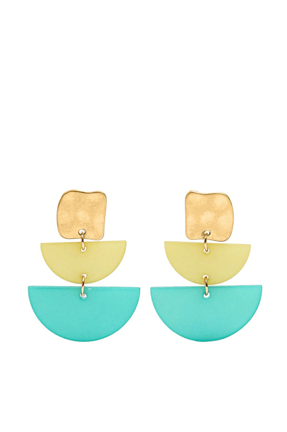 Серьги из смолы|Основной цвет:Разноцветный Женский Parfois Серьги из смолы (цвет ), артикул 224386 | Фото 1