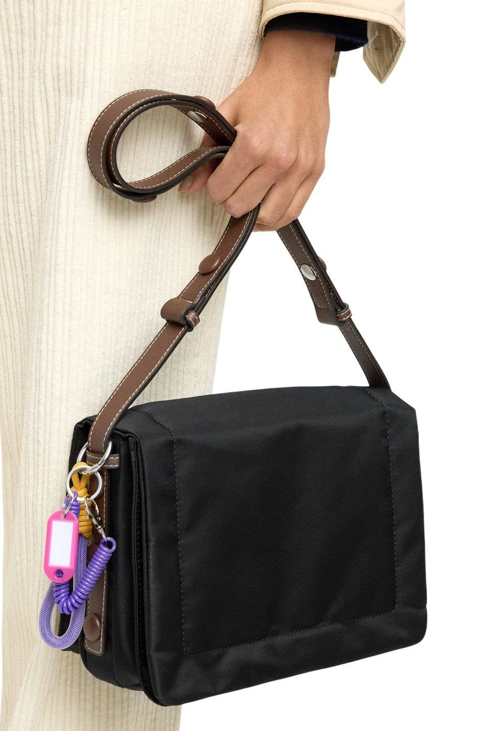 Женский Parfois Сумка нейлоновая через плечо (цвет ), артикул 241450 | Фото 5