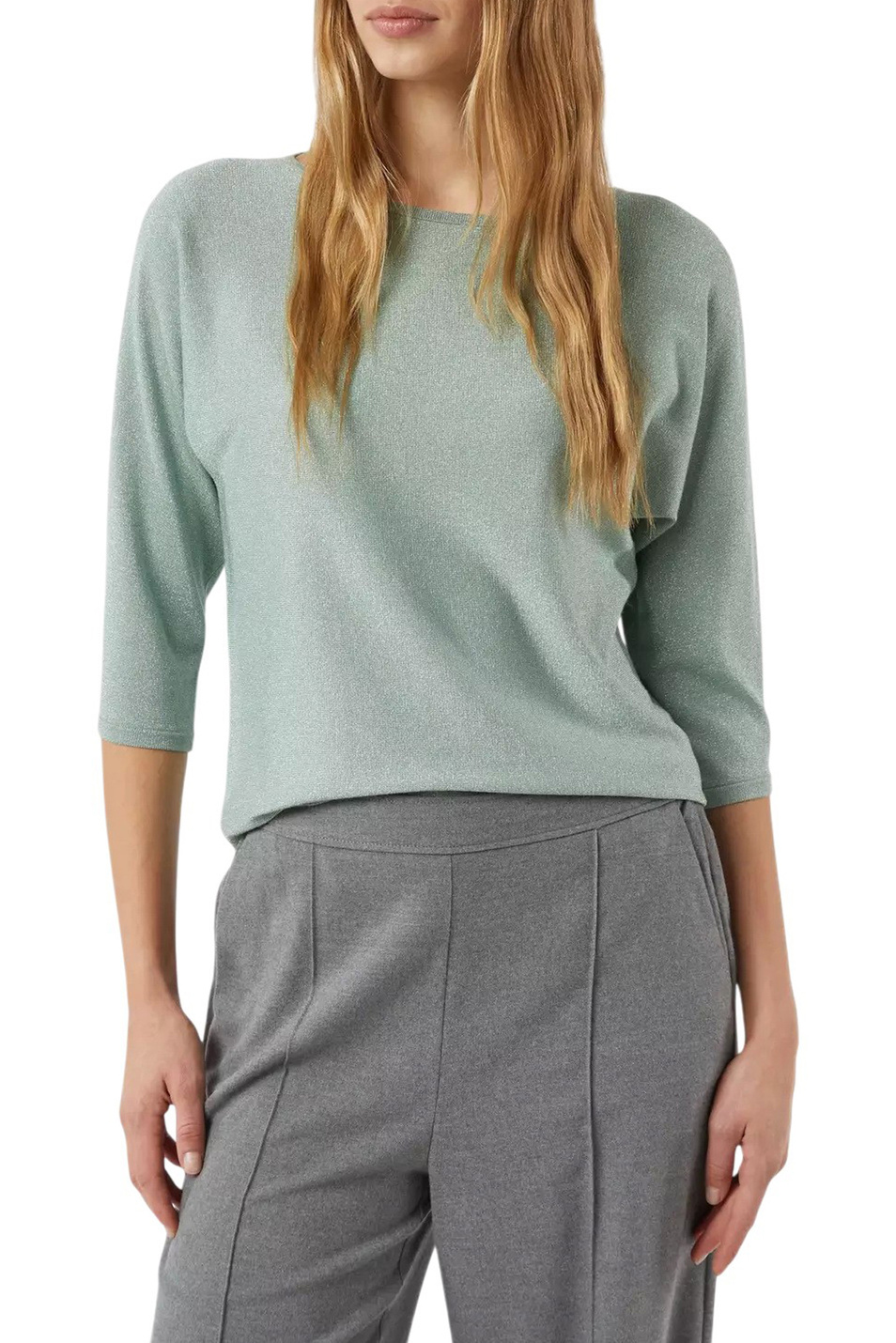 Женский Comma Джемпер с люрексом (цвет ), артикул 2176585 | Фото 3