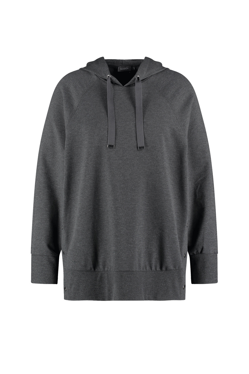 Худи однотонное|Основной цвет:Серый Женский Samoon Худи однотонное (цвет ), артикул 470007-86018 | Фото 1