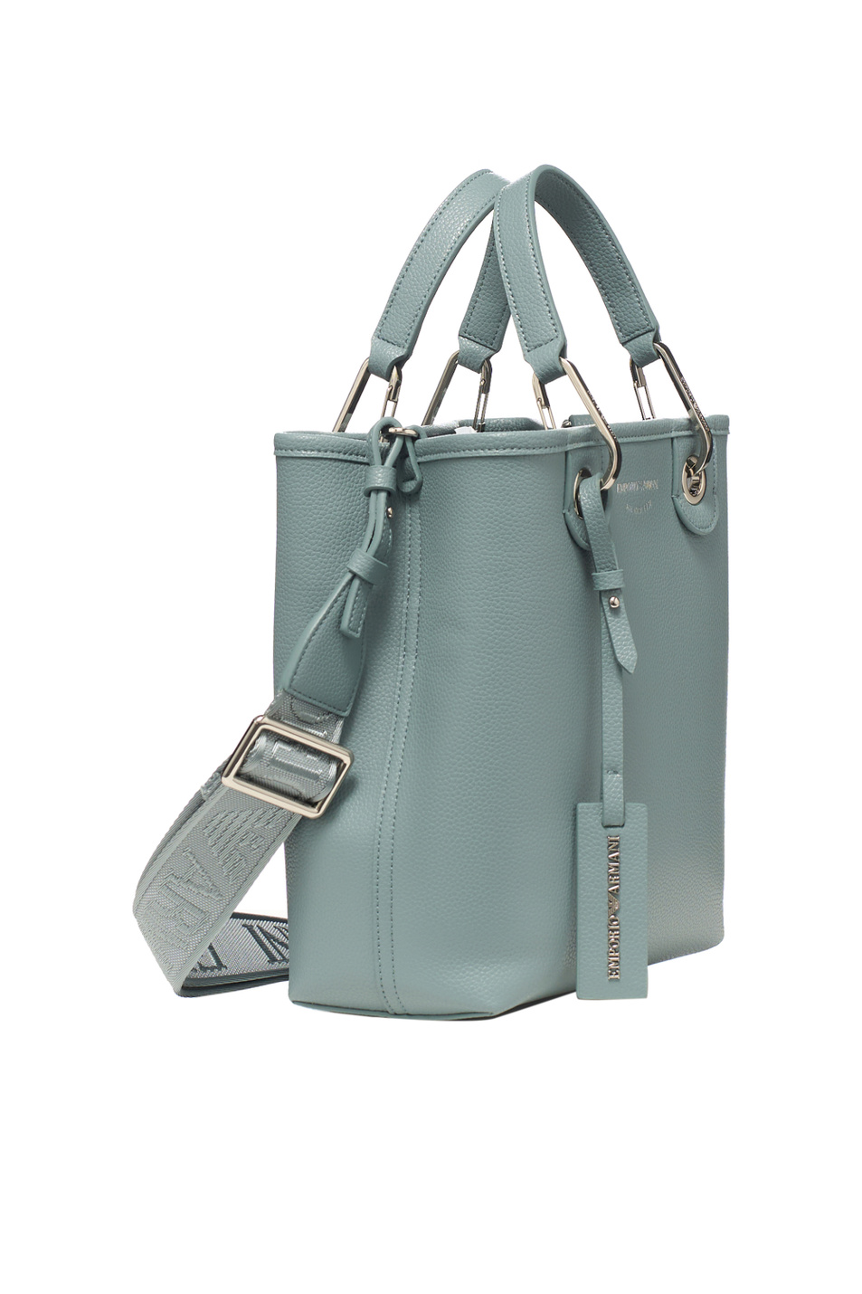 Сумка SIMIL CERVO со съемной косметичкой|Основной цвет:Голубой Женский Emporio Armani Сумка SIMIL CERVO со съемной косметичкой (цвет ), артикул EW000362-AF12036 | Фото 2