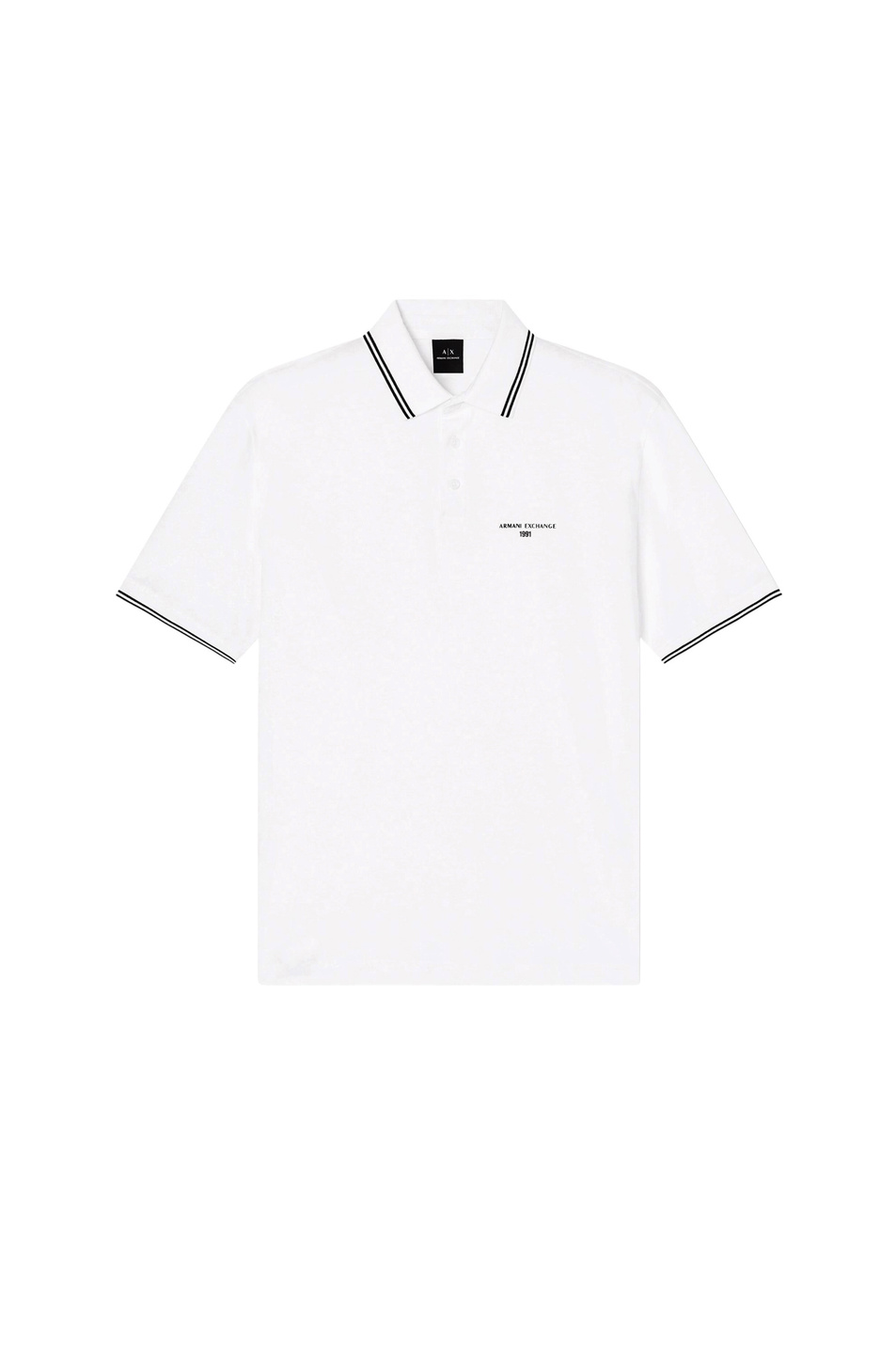 Мужской Armani Exchange Поло из хлопка (цвет ), артикул XM000993-AF10361 | Фото 1