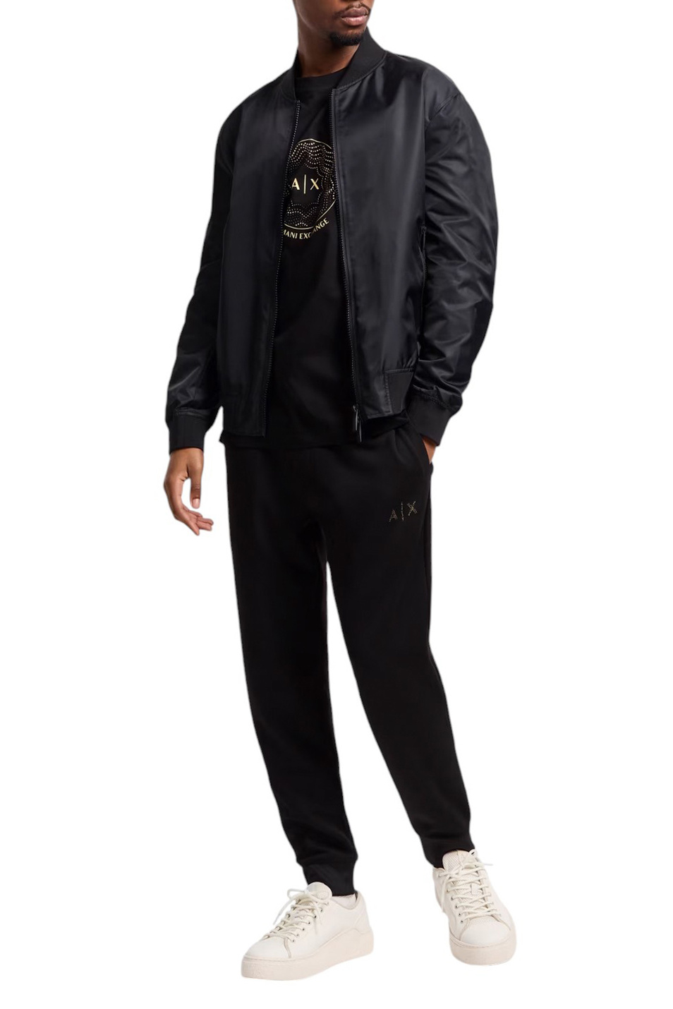 Мужской Armani Exchange Бомбер с логотипом на спине (цвет ), артикул XM000195-AF12011 | Фото 2