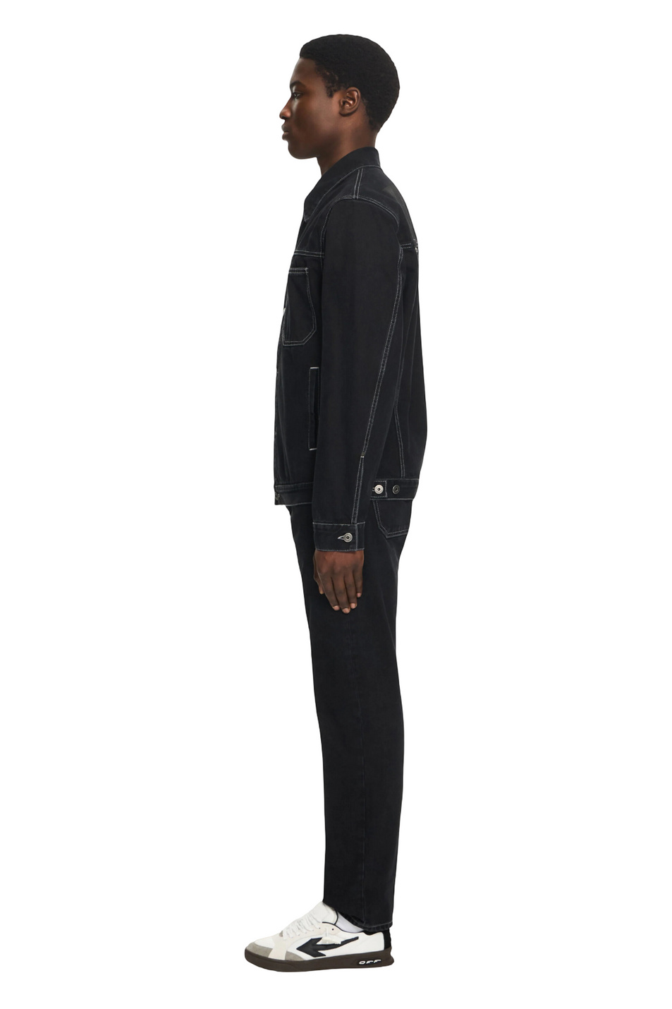 Мужской Off-White Джинсы Half Arrow из хлопка (цвет ), артикул OMYA175S26DEN0010019 | Фото 3