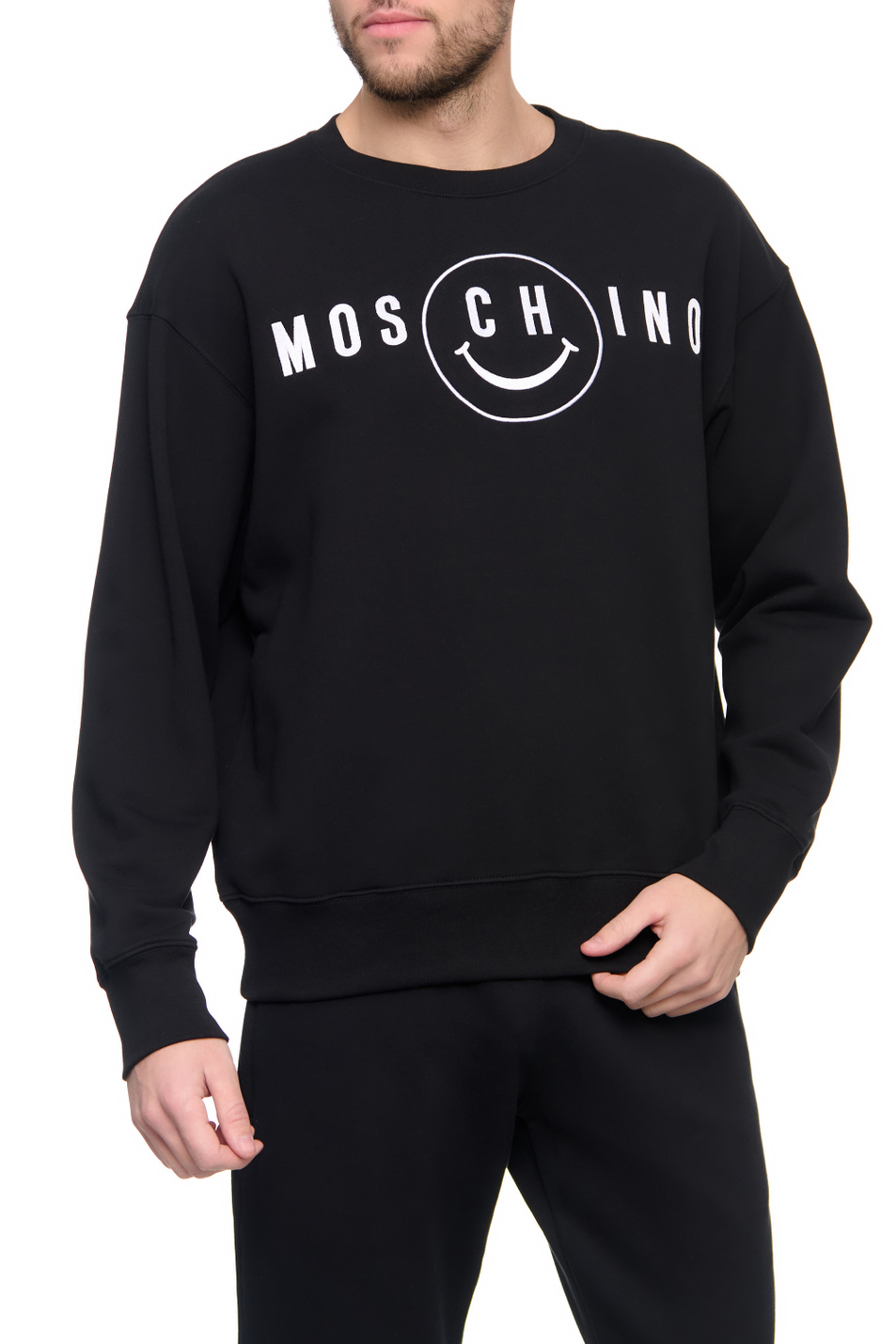 Мужской Moschino Свитшот из органического хлопка (цвет ), артикул J1709-2028 | Фото 1