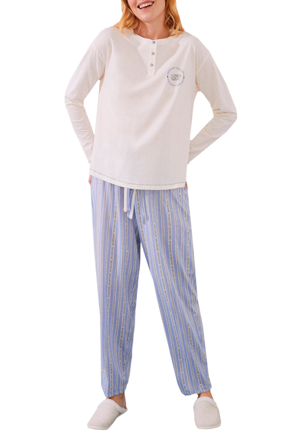 Женский Women'secret Пижама из натурального хлопка (цвет ), артикул 3595868 | Фото 1
