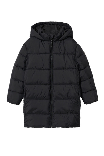 Стеганое пальто AMERLONG|Основной цвет:Черный|Артикул:37044377 | Фото 1
