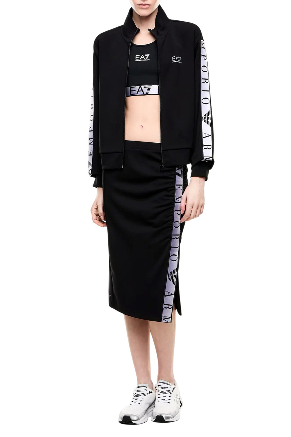 Женский EA7 Толстовка с логотипом (цвет ), артикул 7W001152-AF12501 | Фото 2