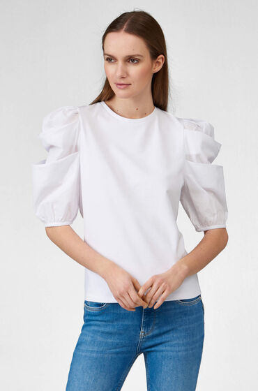 Orsay Рубашка с объемными рукавами (цвет ), артикул 104090 | Фото 3