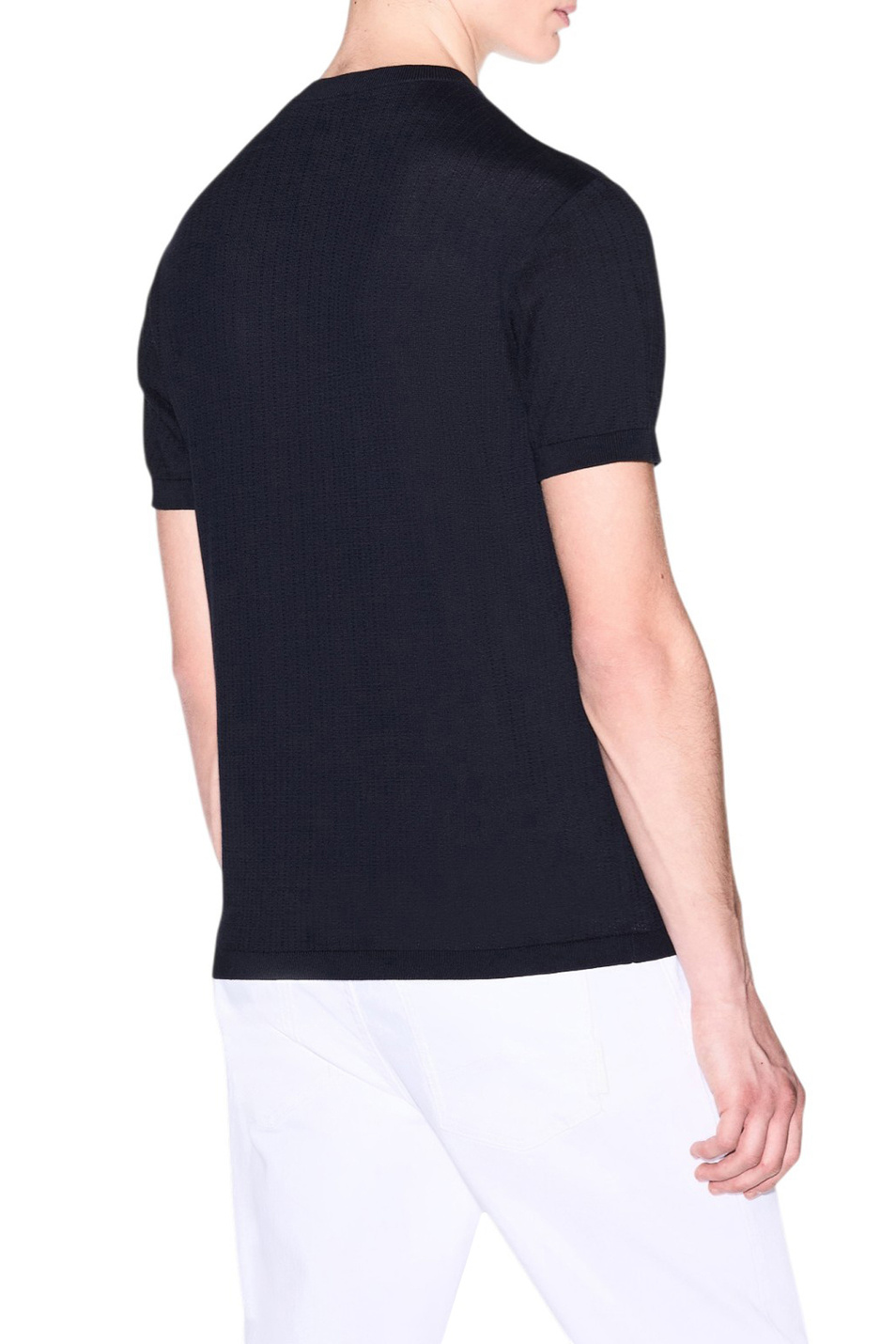 Мужской Armani Exchange Джемпер из хлопка (цвет ), артикул XM002439-AF22249 | Фото 4