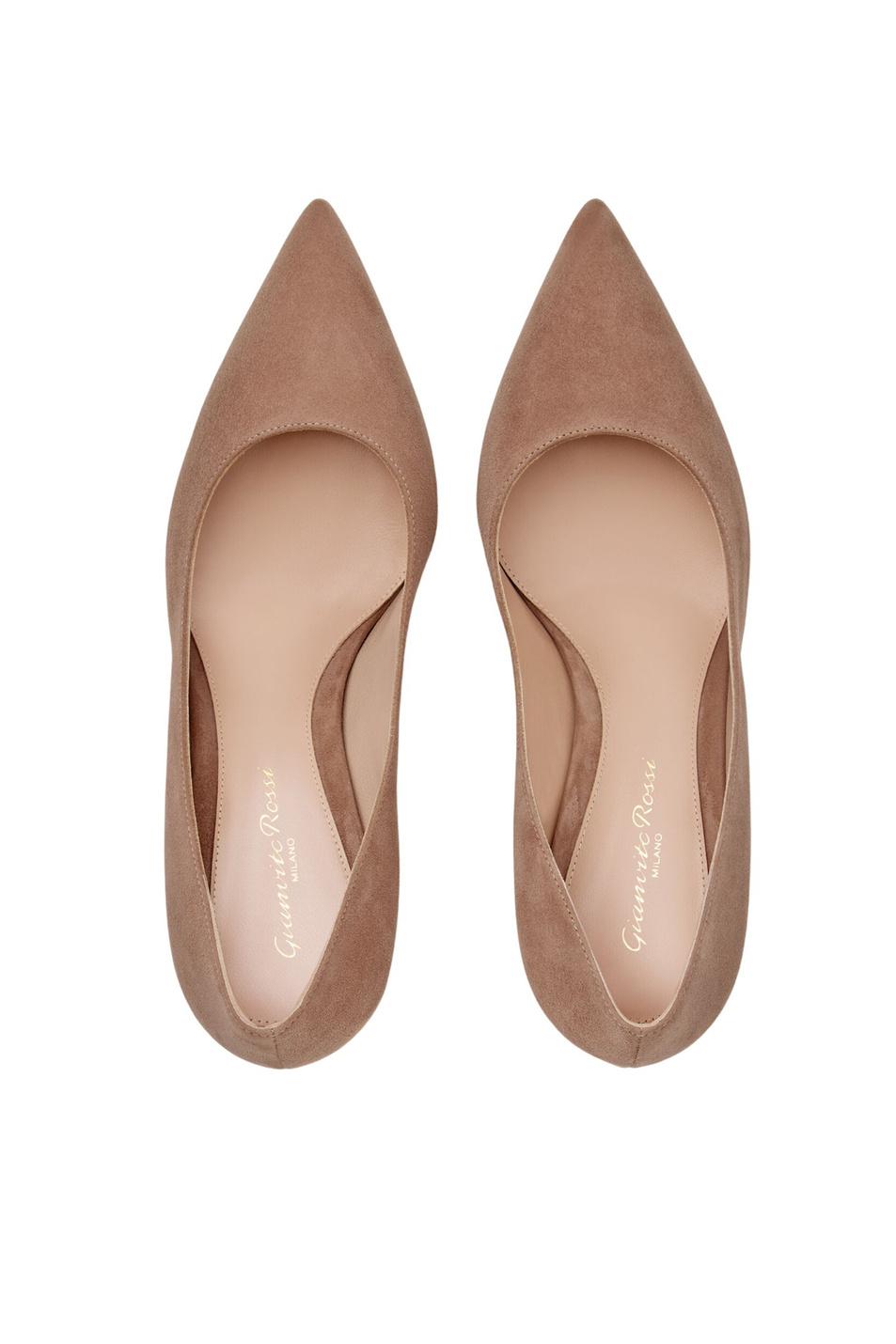 Туфли Gianvito из натуральной замши|Основной цвет:Коричневый Женский Gianvito Rossi Туфли Gianvito из натуральной замши (цвет ), артикул G26770.70RIC.CAMPRAL | Фото 3