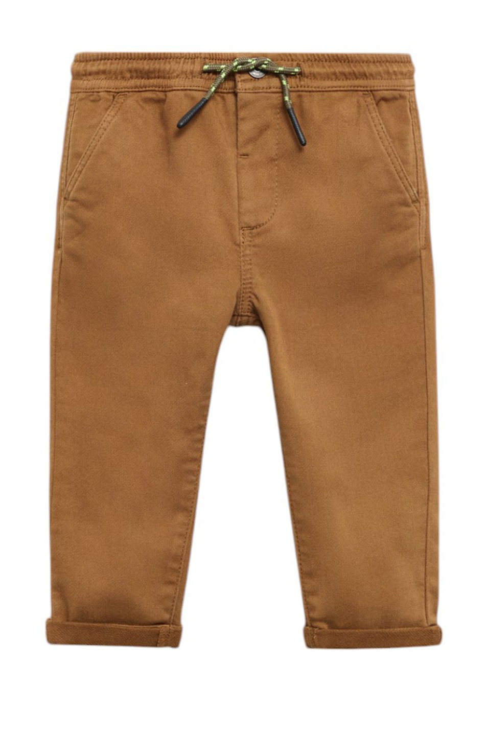 Малышам мальчикам Mango Kids Брюки PUIGMAL из эластичного хлопка (цвет ), артикул 77007933 | Фото 1