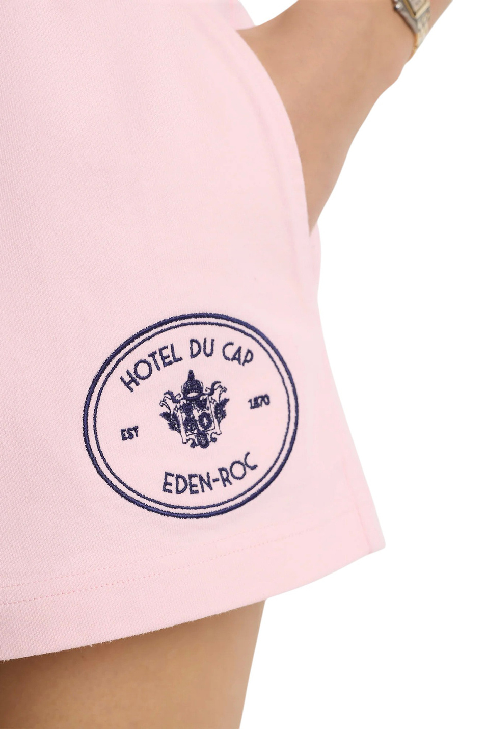 Женский Sporty & Rich Шорты Eden Crest с логотипом (цвет ), артикул SH03760666P140 | Фото 4