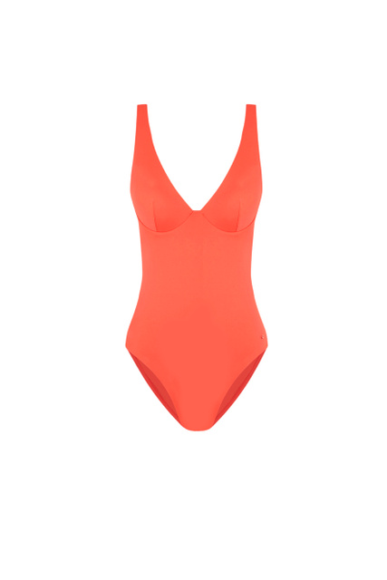 Утягивающий купальник|Основной цвет:Оранжевый|Артикул:5523264 | Фото 1