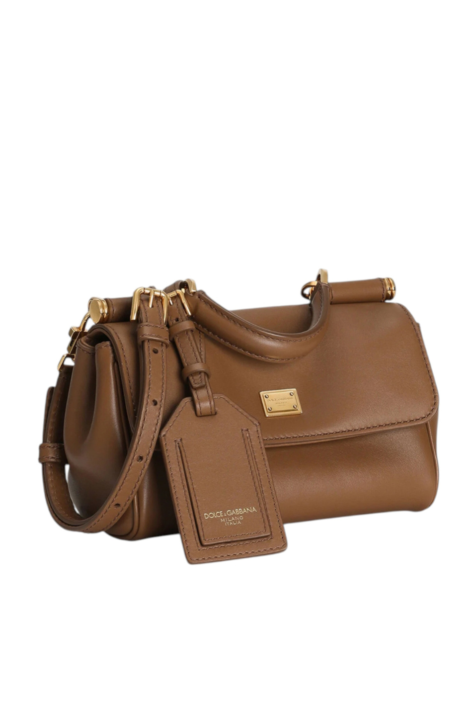 Сумка My Sicily из натуральной кожи|Основной цвет:Коричневый Женский Dolce & Gabbana Сумка My Sicily из натуральной кожи (цвет ), артикул BB7864-B7321 | Фото 2