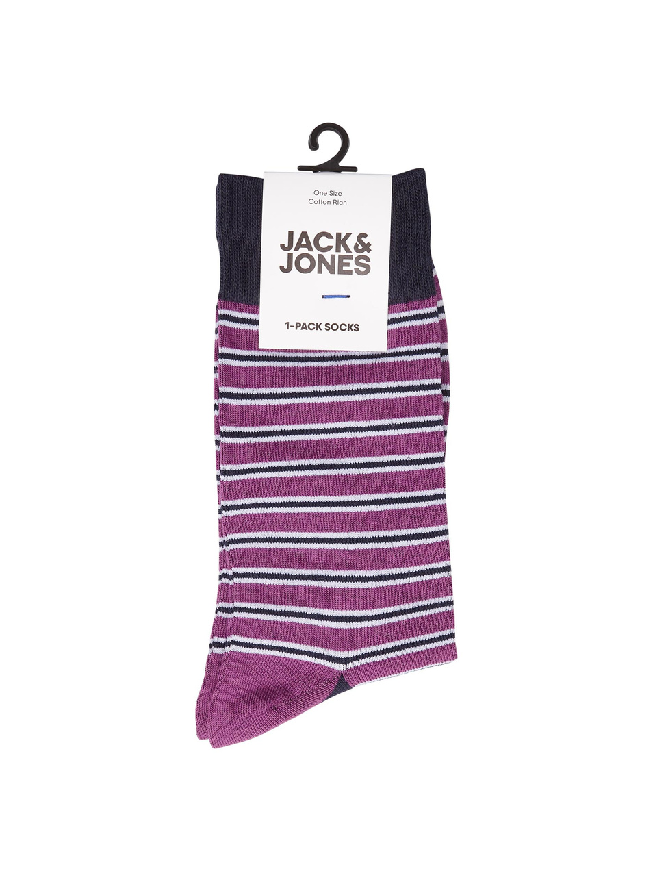 Jack & Jones Носки в полоску CORE из смесового эластичного хлопка (цвет ), артикул 12185665 | Фото 1