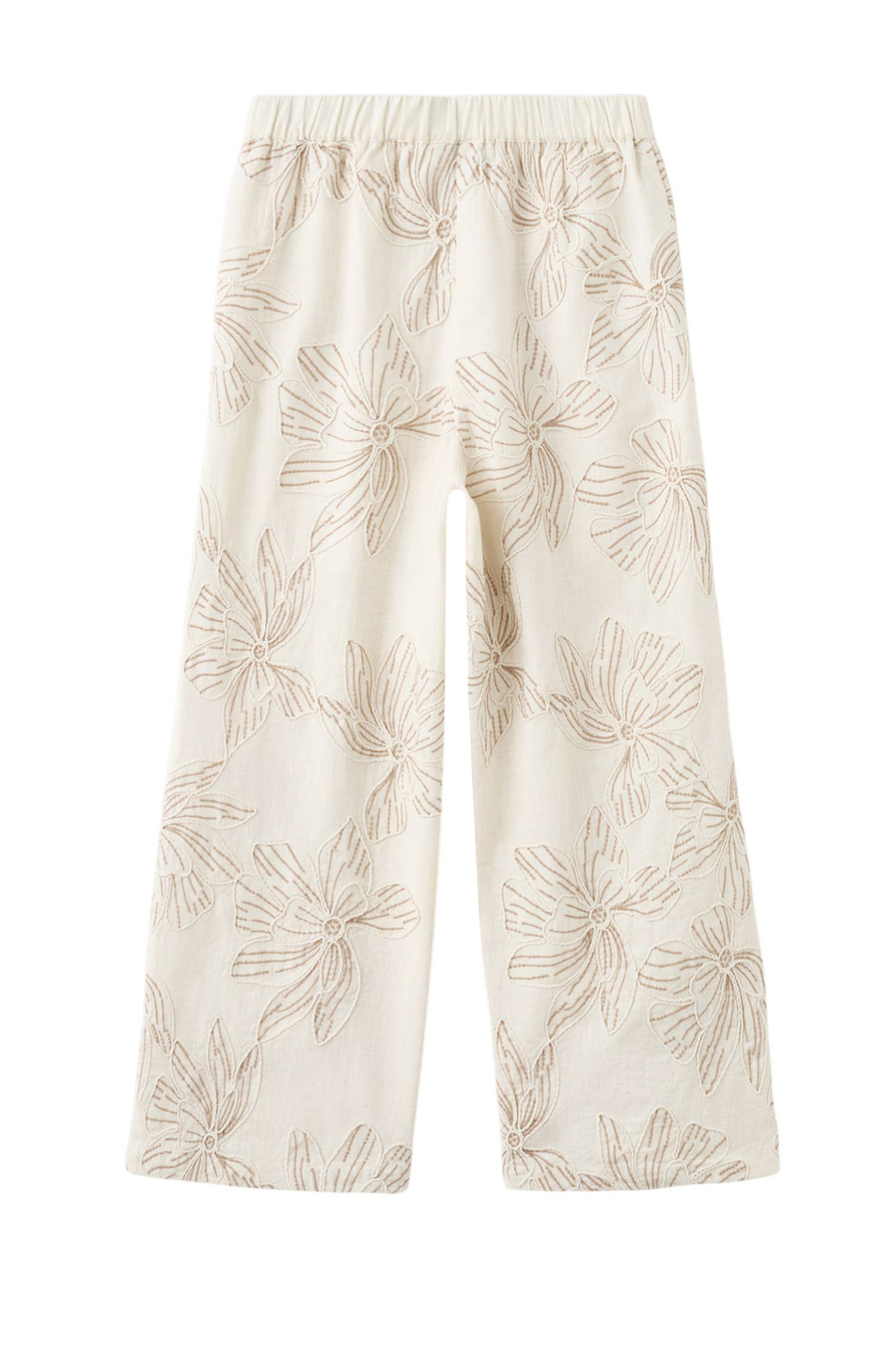 Девочкам Mango Kids Брюки ELLASET с вышивкой (цвет ), артикул 27016353 | Фото 2