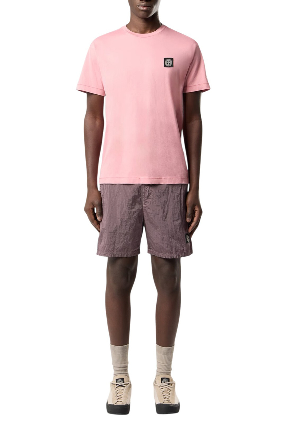 Мужской Stone Island Футболка из хлопка с логотипом (цвет ), артикул L1S152100027-S0013 | Фото 2