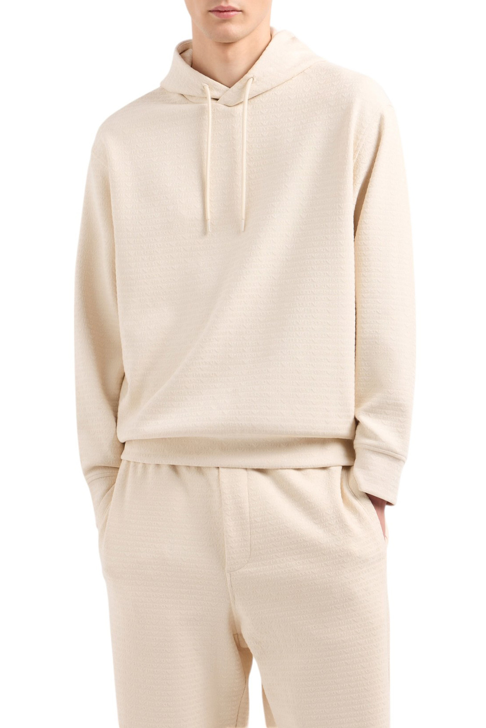 Мужской Emporio Armani Худи из смесового хлопка (цвет ), артикул EM001007-AF13700 | Фото 3