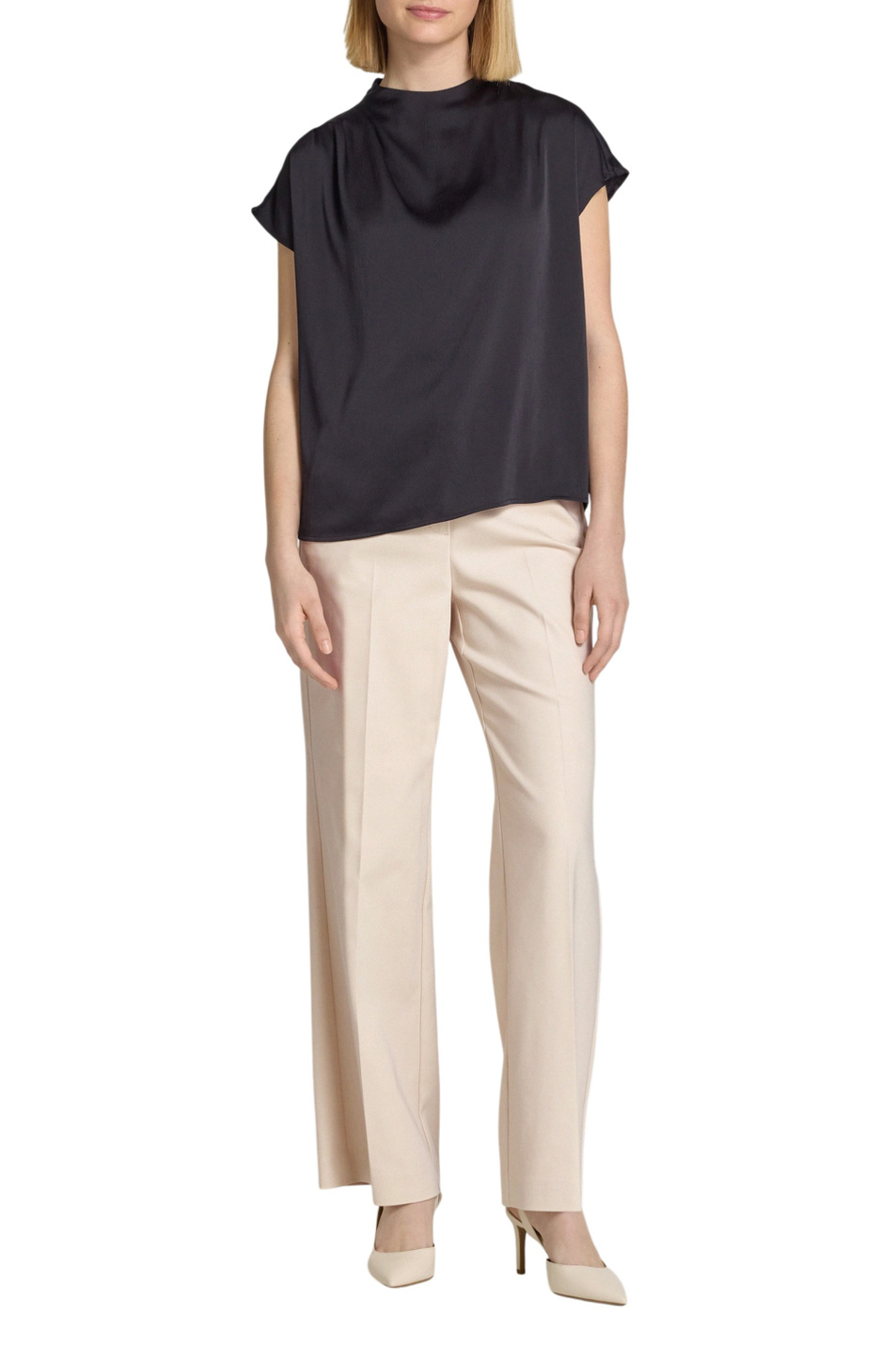 Женский Comma Брюки из смесового хлопка (цвет ), артикул 2168106 | Фото 2