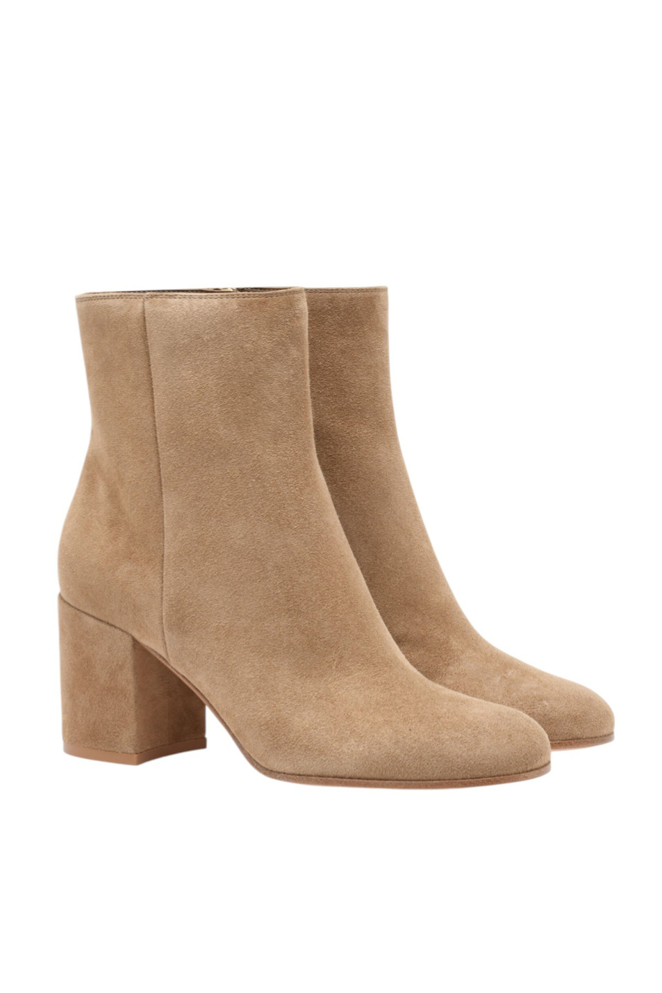 Женский Gianvito Rossi Ботильоны JOELLE из натуральной замши (цвет ), артикул G73065.70RIC.CASCAML | Фото 2