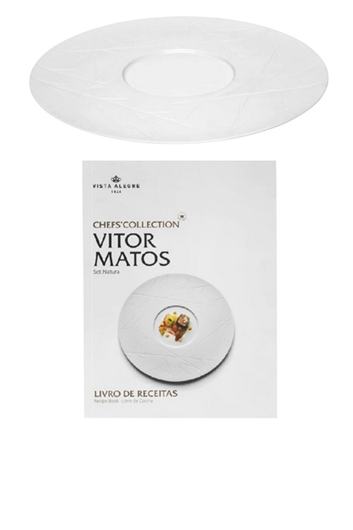 Набор блюд сервировочных Chef’s Collection 33 см, 2 шт. + книга рецептов от Vitor Matos|Основной цвет:Белый|Артикул:21123832 | Фото 1