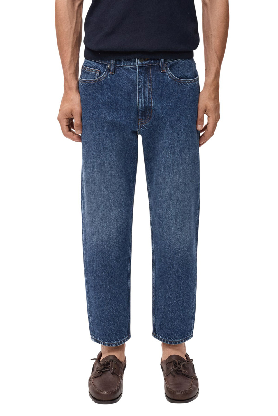 Джинсы SAMMY укороченные|Основной цвет:Синий Мужской Mango Man Джинсы SAMMY укороченные (цвет ), артикул 17005148 | Фото 3