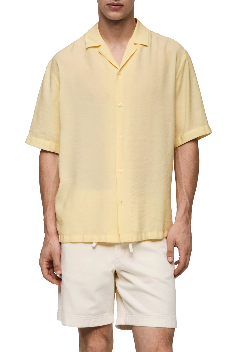 Мужской Mango Man Рубашка PISCINA с коротким рукавом (цвет ), артикул 67097709 | Фото 3