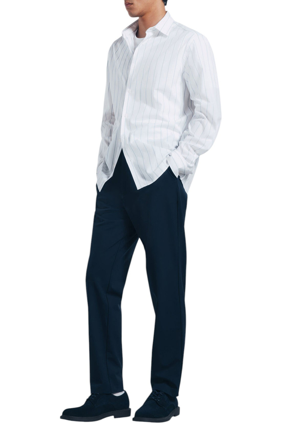 Мужской Springfield Рубашка из натурального хлопка (цвет ), артикул 1502916 | Фото 2