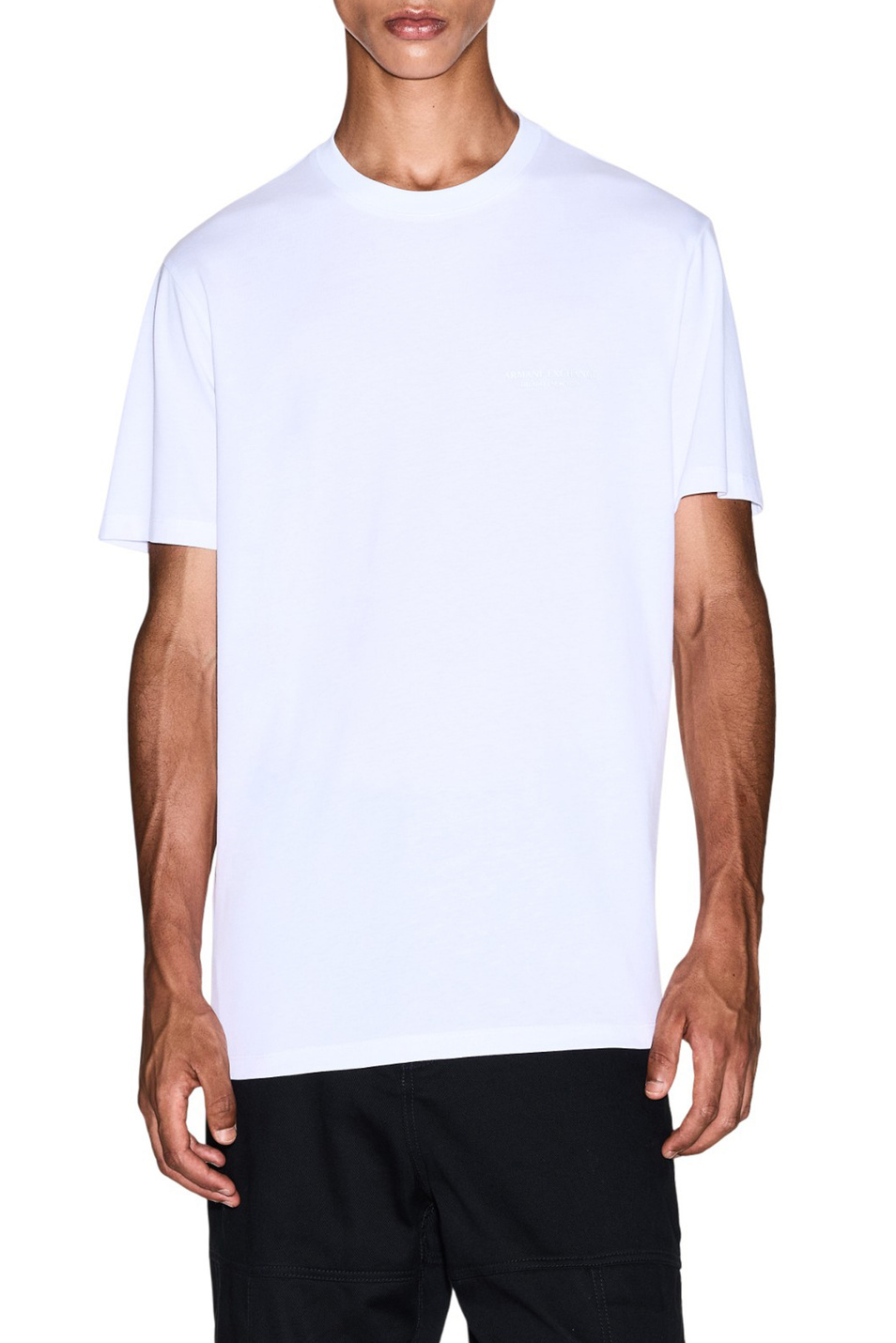 Мужской Armani Exchange Футболка из хлопка (цвет ), артикул XM001281-AF10361 | Фото 3