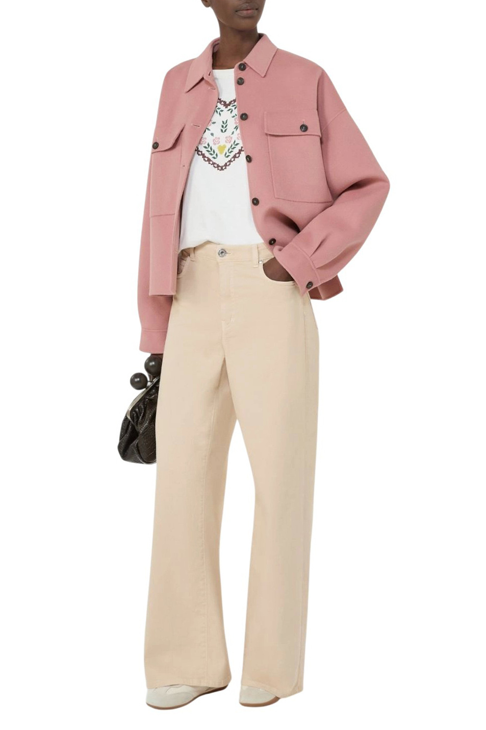 Женский Weekend Max Mara Футболка из хлопка с принтом (цвет ), артикул 2615971051 | Фото 2