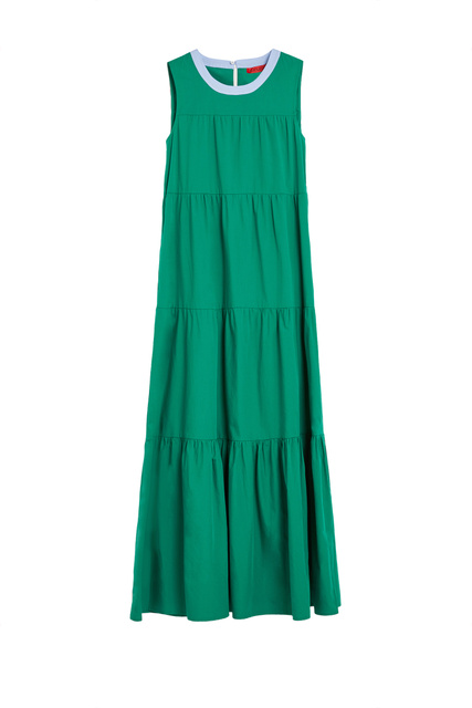 Платье SALITA из натурального хлопка|Основной цвет:Зеленый|Артикул:72211222 | Фото 1
