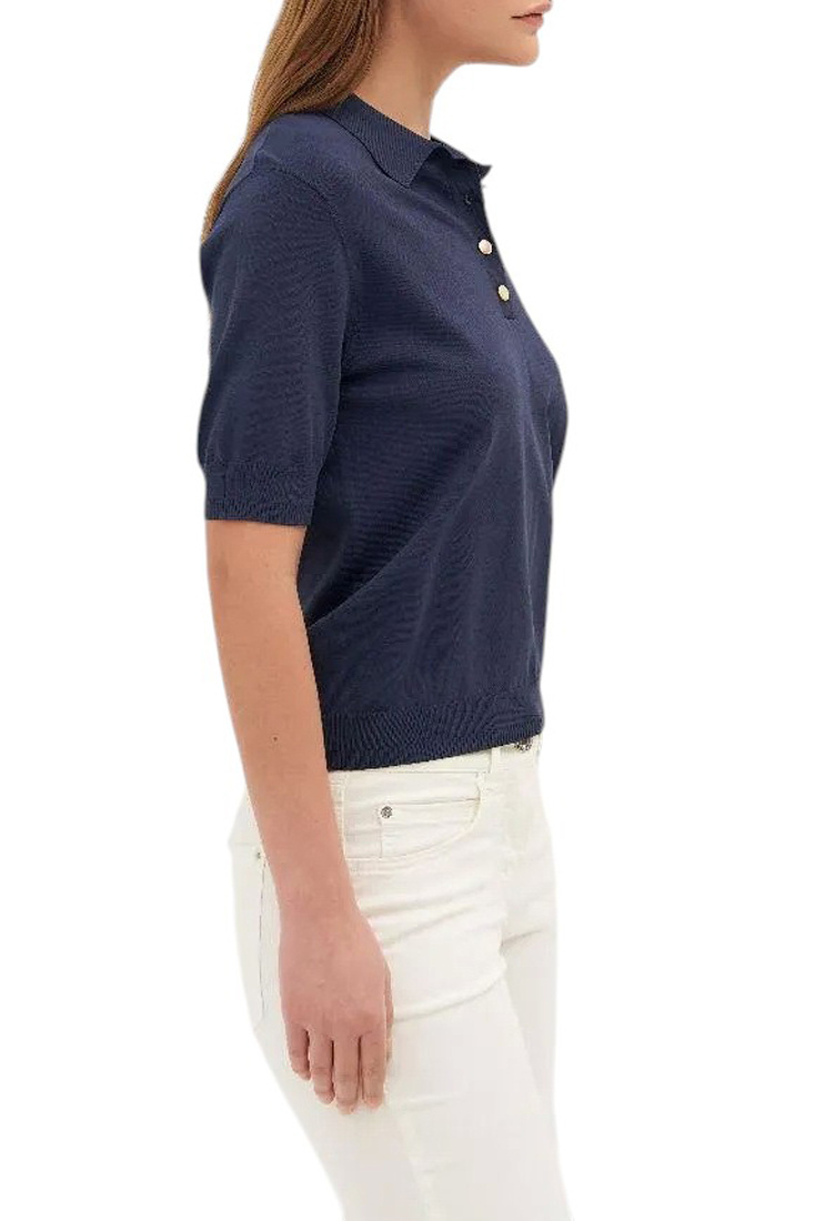 Женский Gerry Weber Поло однотонное (цвет ), артикул 571053-35719 | Фото 5