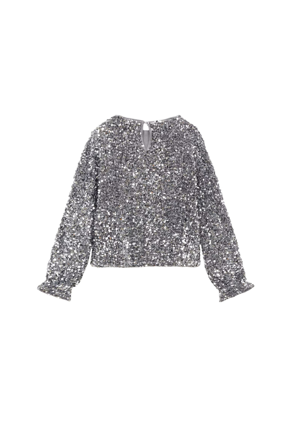 Девочкам Mango Kids Джемпер SEQUIN с пайетками (цвет ), артикул 77019233 | Фото 2