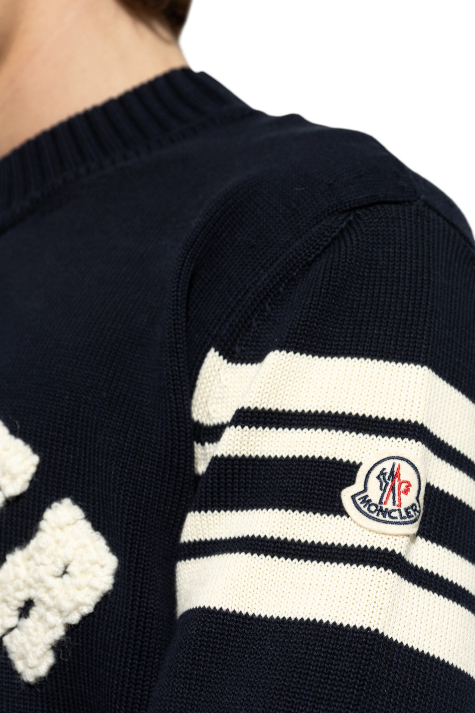 Мужской Moncler Свитер из хлопка (цвет ), артикул K20919C00009-M1367 | Фото 5